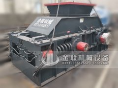 1200x800大型對輥制砂機(jī)-對輥破碎機(jī)發(fā)貨圖片